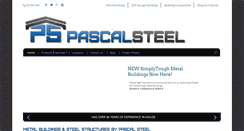 Desktop Screenshot of pascalsteel.com
